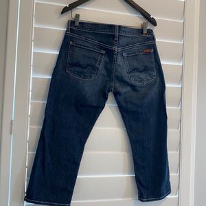 7 for All Mankind sz 26 crop Josephina skinny bf